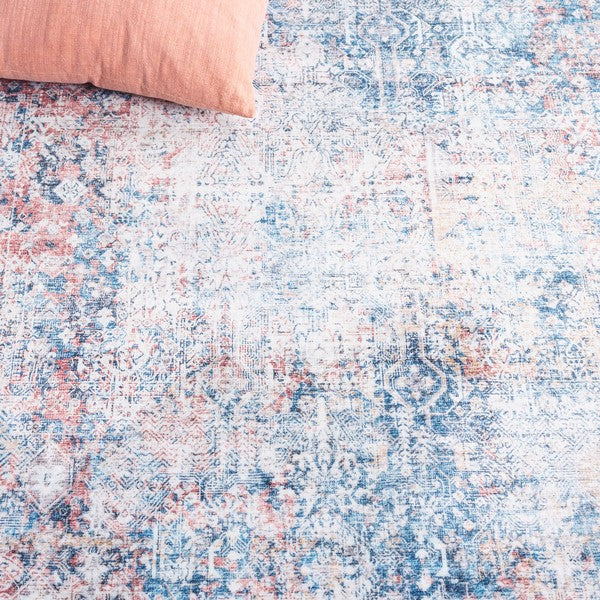 Safavieh Clearance Santa Monica STM539M Blue Rug