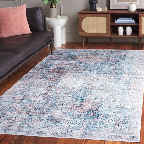 Safavieh Clearance Santa Monica STM539M Blue Rug