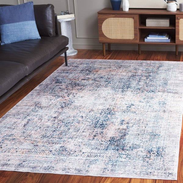 Safavieh Clearance Santa Monica STM539N Navy Rug