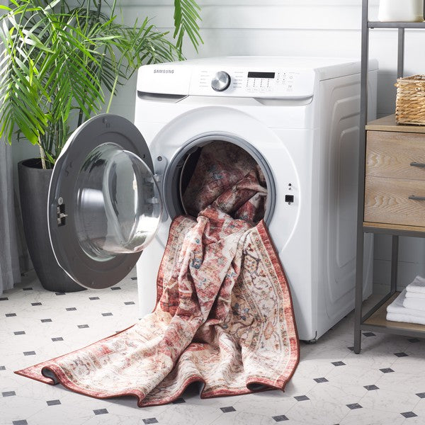 Safavieh Clearance Santa Monica STM556Q Rust Rug