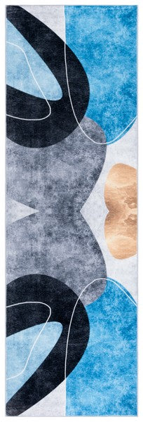 Safavieh Clearance Santa Monica STM837G Dark Grey Rug