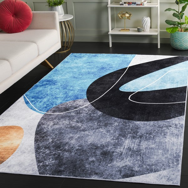 Safavieh Clearance Santa Monica STM837G Dark Grey Rug