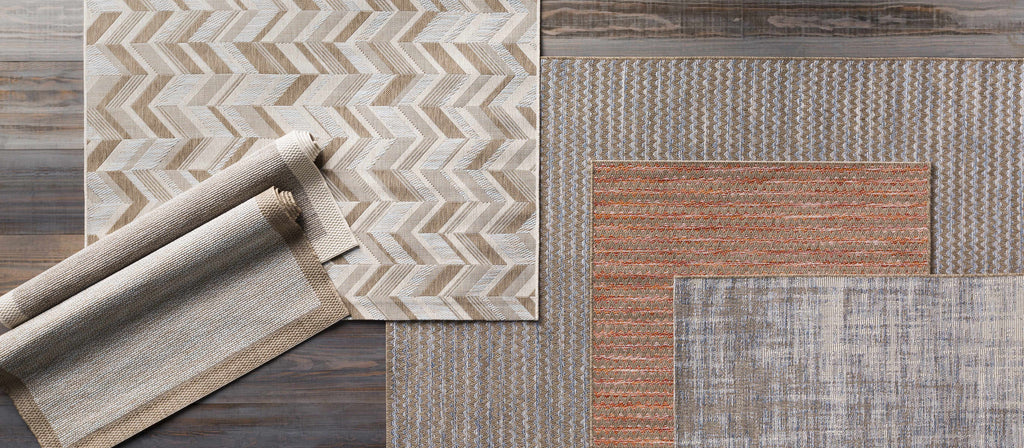 Hauteloom Manzanita MANZ Pale Blue Machine Made Polypropylene Rug