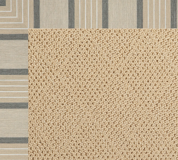 Capel Custom Creative Concepts 1990 Border 1990 Cane Wicker Rug