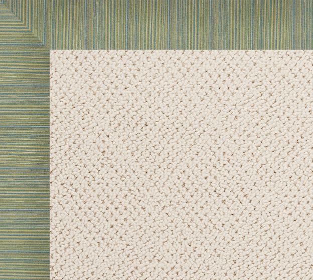 Capel Custom Creative Concepts 1993 Border 1993 White Wicker Rug