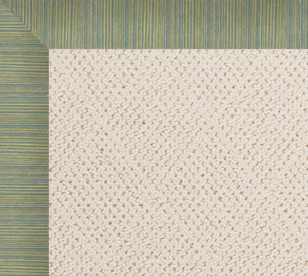 Capel Custom Creative Concepts 1993 Border 1993 White Wicker Rug