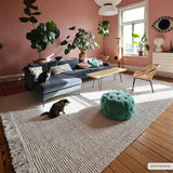 Hauteloom Senneterre SENN Cream Woven/Flatwoven Jute Rug