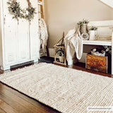 Hauteloom Senneterre SENN Cream Woven/Flatwoven Jute Rug