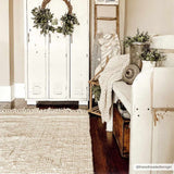 Hauteloom Senneterre SENN Cream Woven/Flatwoven Jute Rug