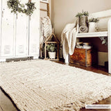 Hauteloom Senneterre SENN Cream Woven/Flatwoven Jute Rug