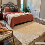 Hauteloom Senneterre SENN Cream Woven/Flatwoven Jute Rug