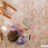 Hauteloom Snead SNEAD Pale Pink Machine Made Polypropylene Rug