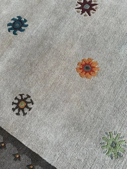 Tibet Rug Company Sun SOL Ash Rug