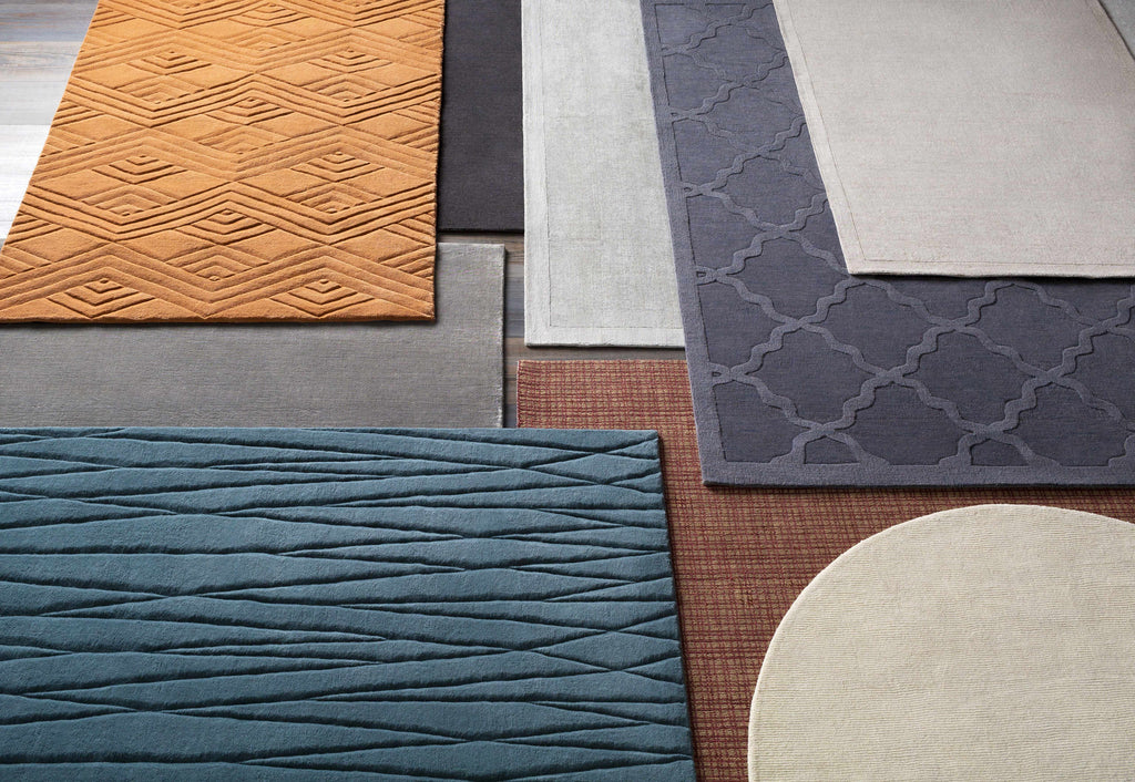 Hauteloom Hughson HUG Charcoal Loom Knotted Wool Rug