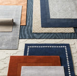 Hauteloom Freemansburg FREEM Gray Loom Knotted Wool Rug