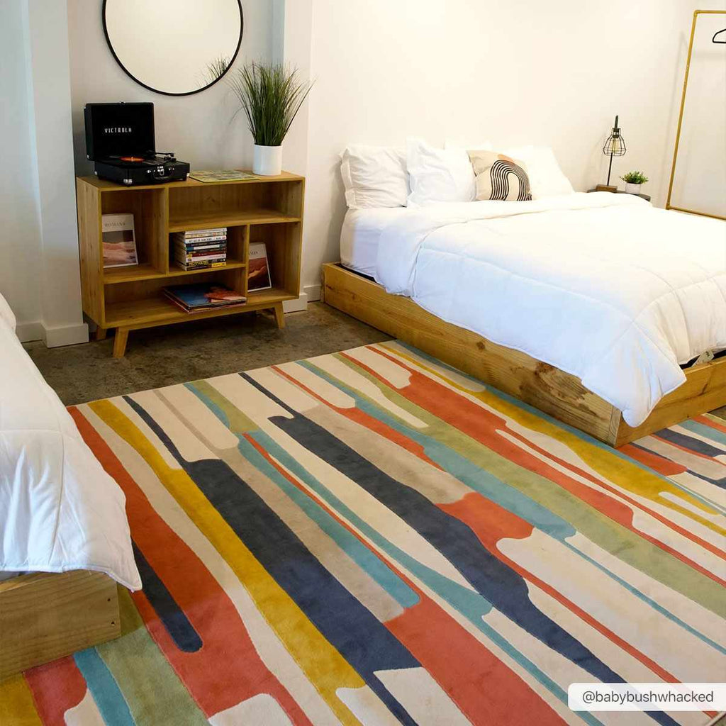 Hauteloom Southfields STHF Charcoal Machine Made Polypropylene Rug