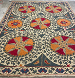 Tibet Rug Company Suzani Sun Palace SUZANI3 Sand Rug