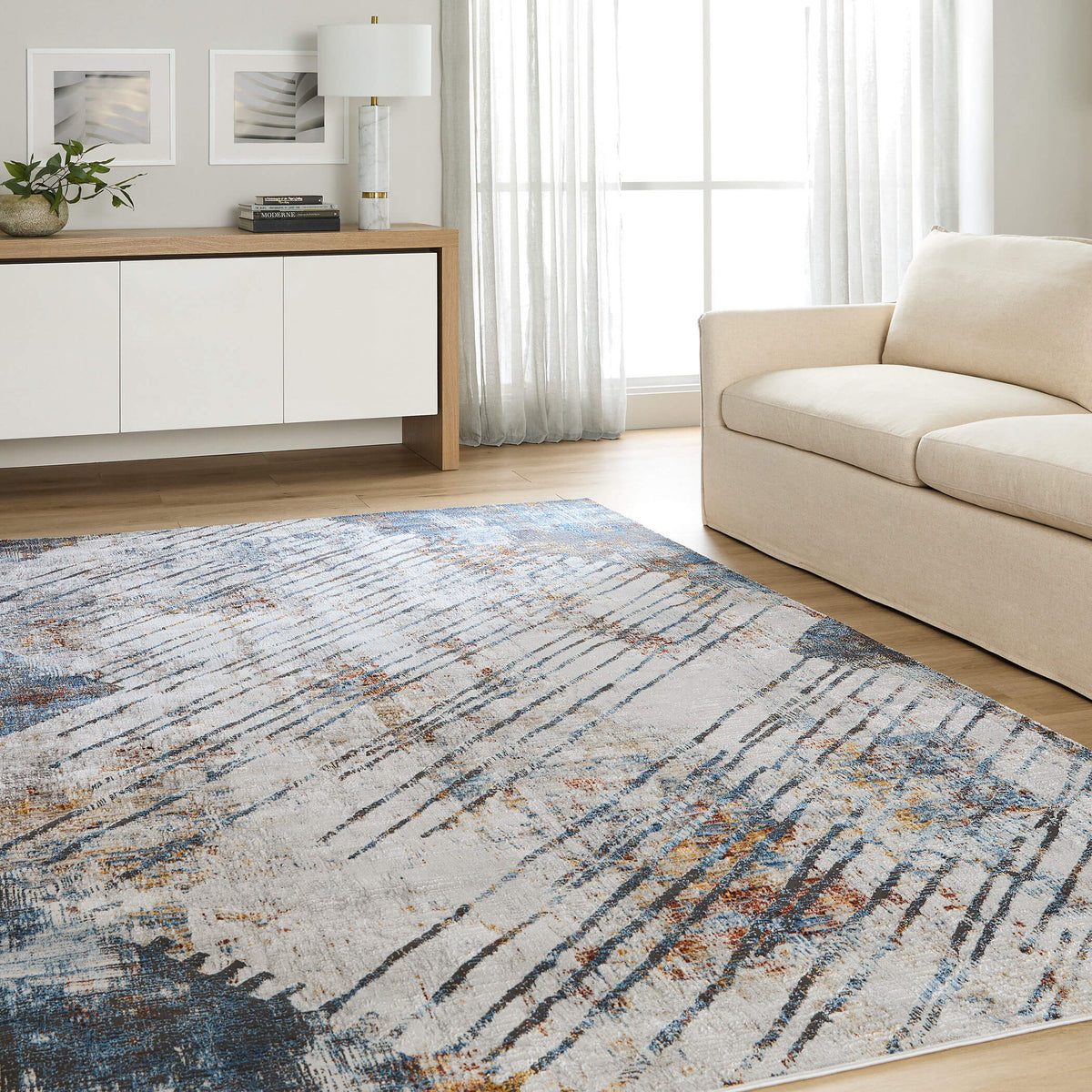 lavin adara t2003 blue rug