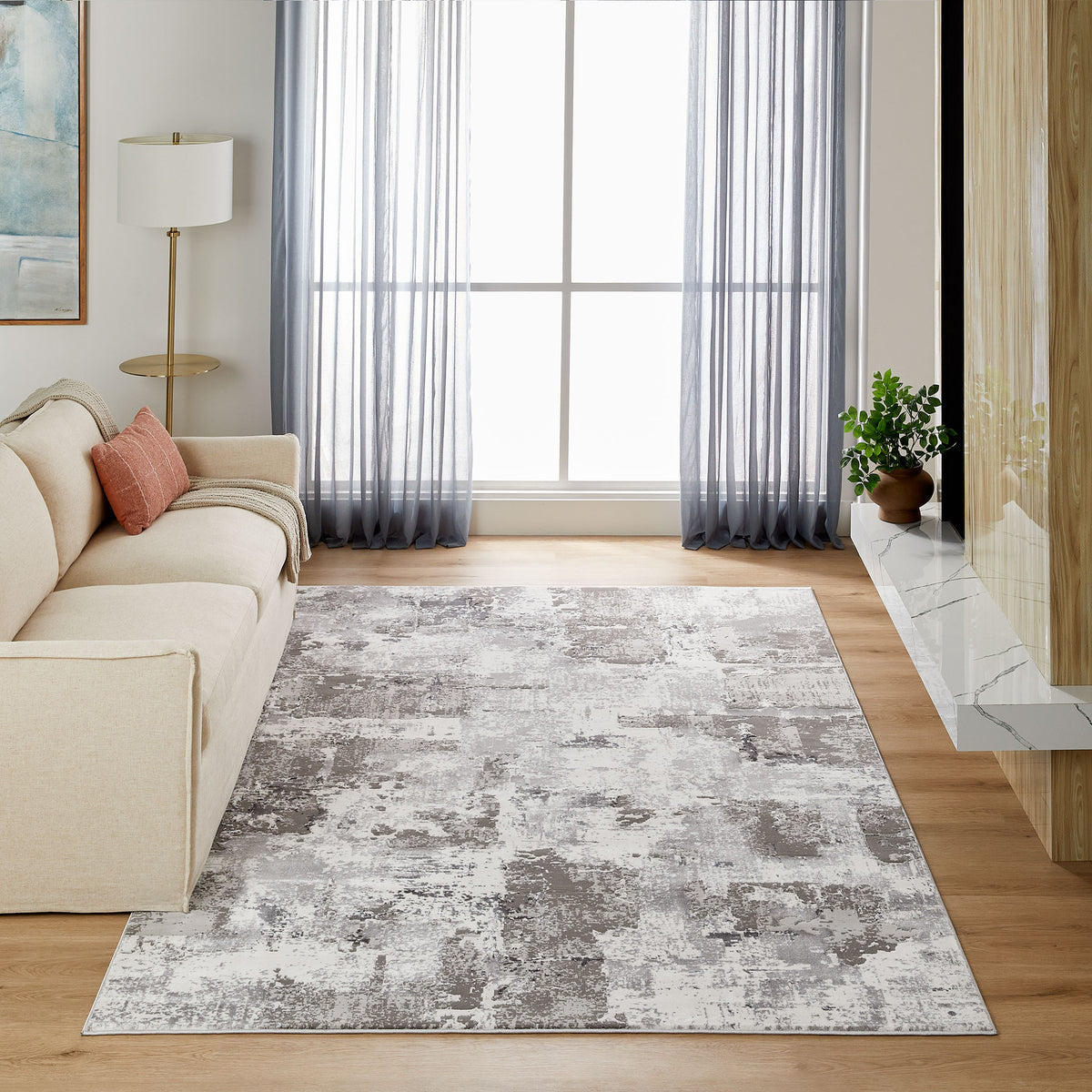lavin dalia t2018 gray rug