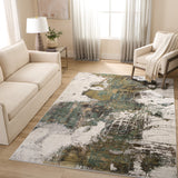 lavin zaria t2068 green rug