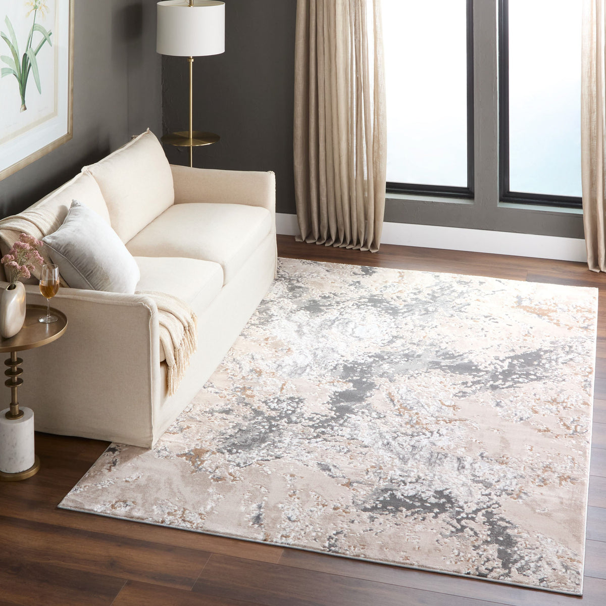 lavin besni t4009 brown rug
