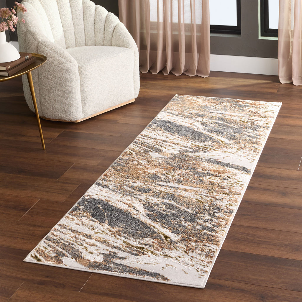 lavin salim t4027 brown rug