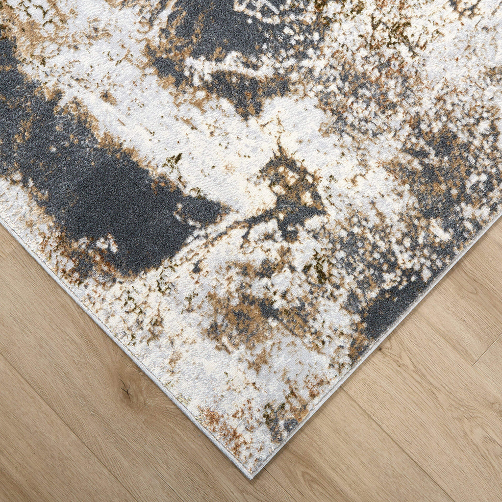 lavin salim t4028 brown rug