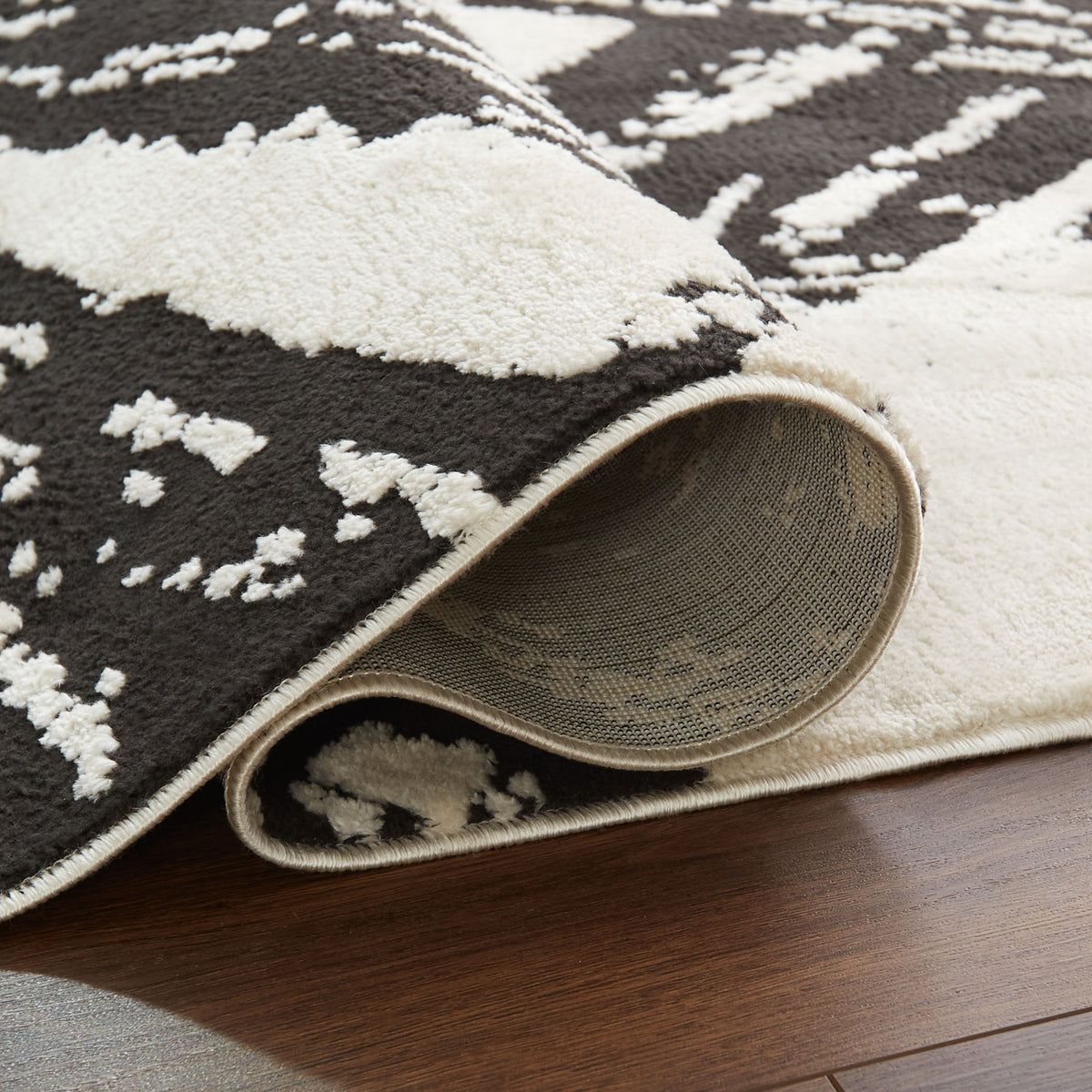lavin optika t9015 black rug