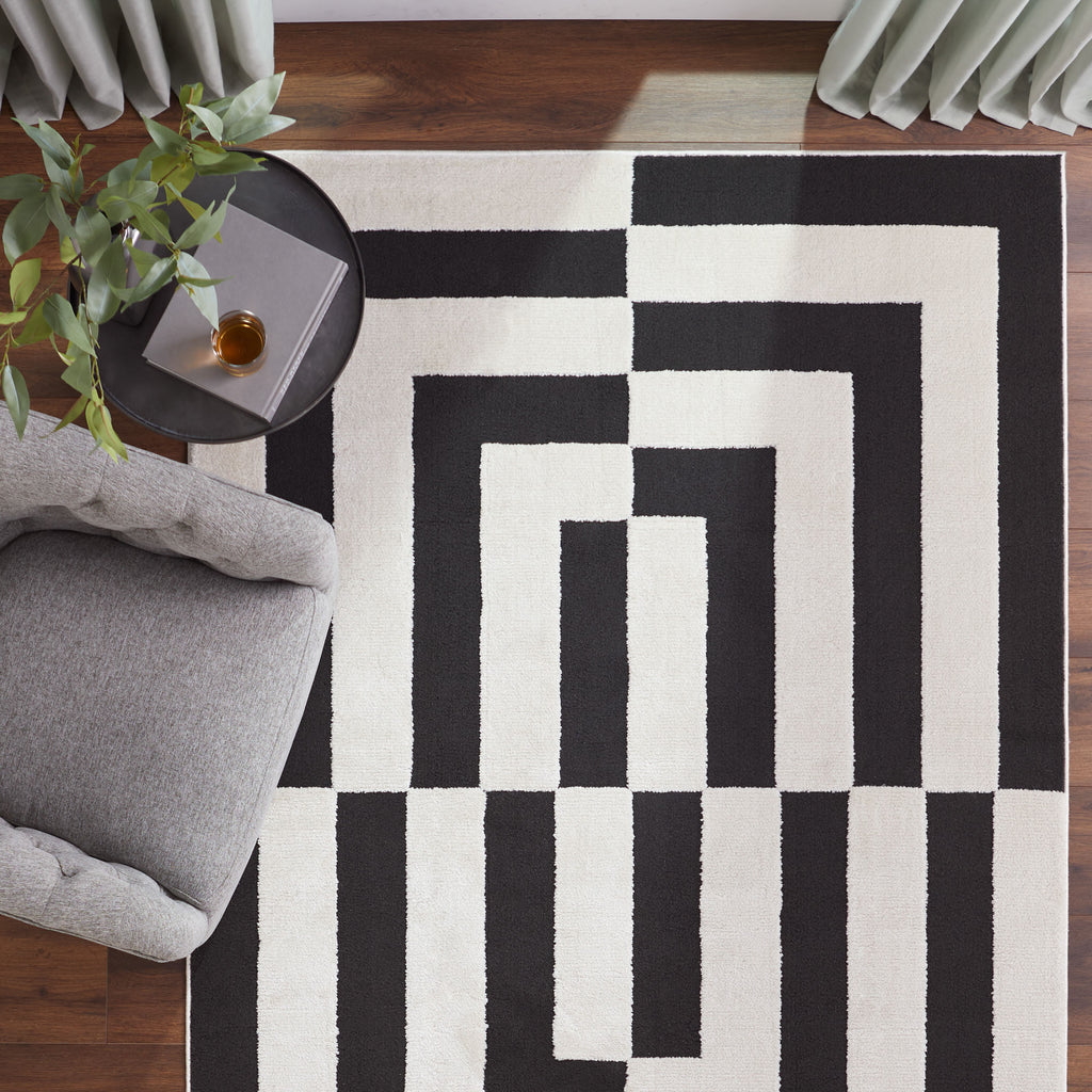 lavin optika t9035 black rug