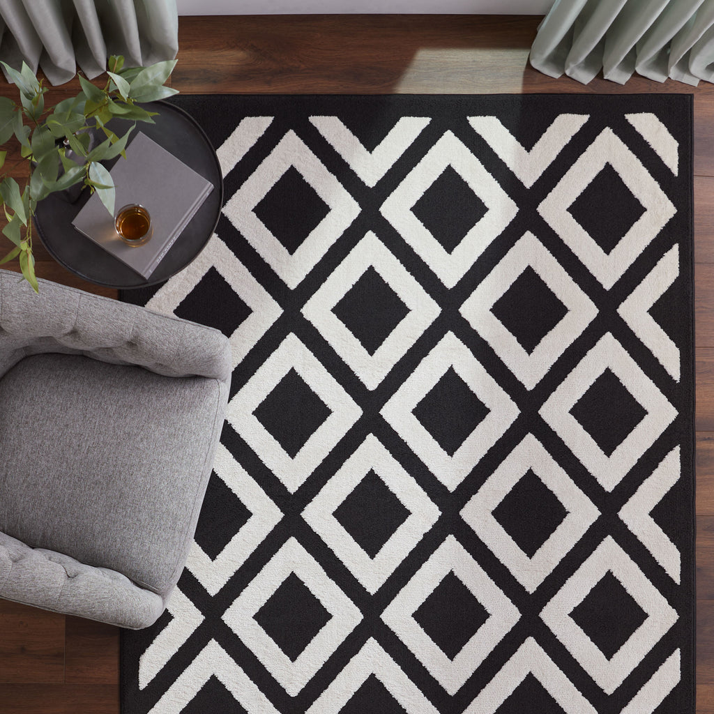lavin optika t9038 black rug