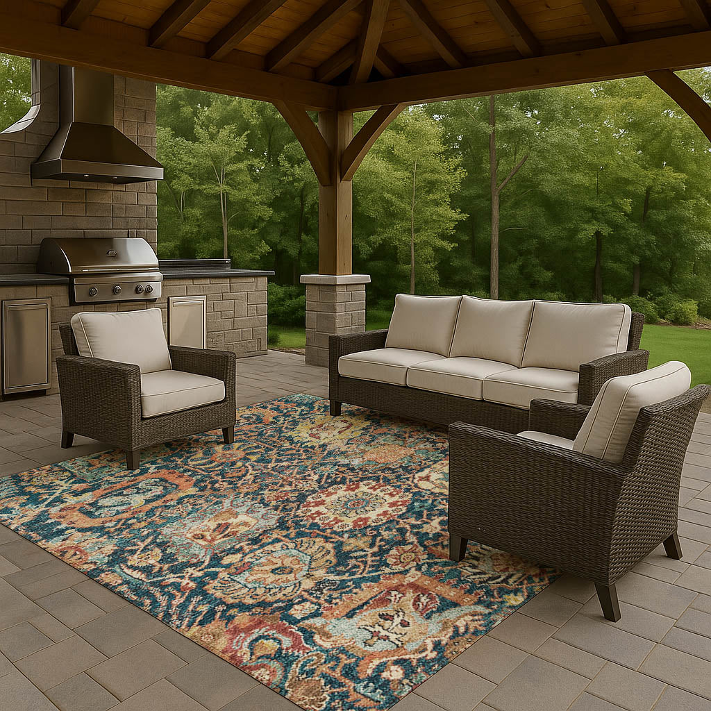 dalyn tabrook tb10 navy rug