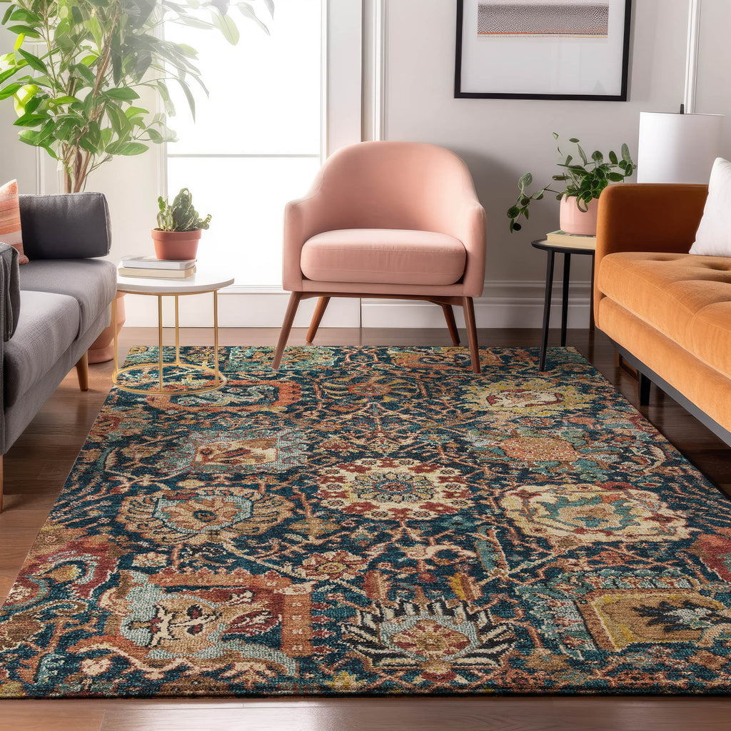 dalyn tabrook tb10 navy rug