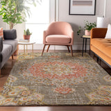 dalyn tabrook tb11 brown rug