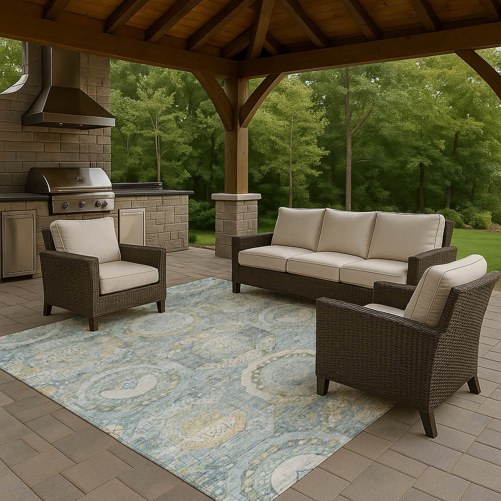dalyn tabrook tb14 blue rug