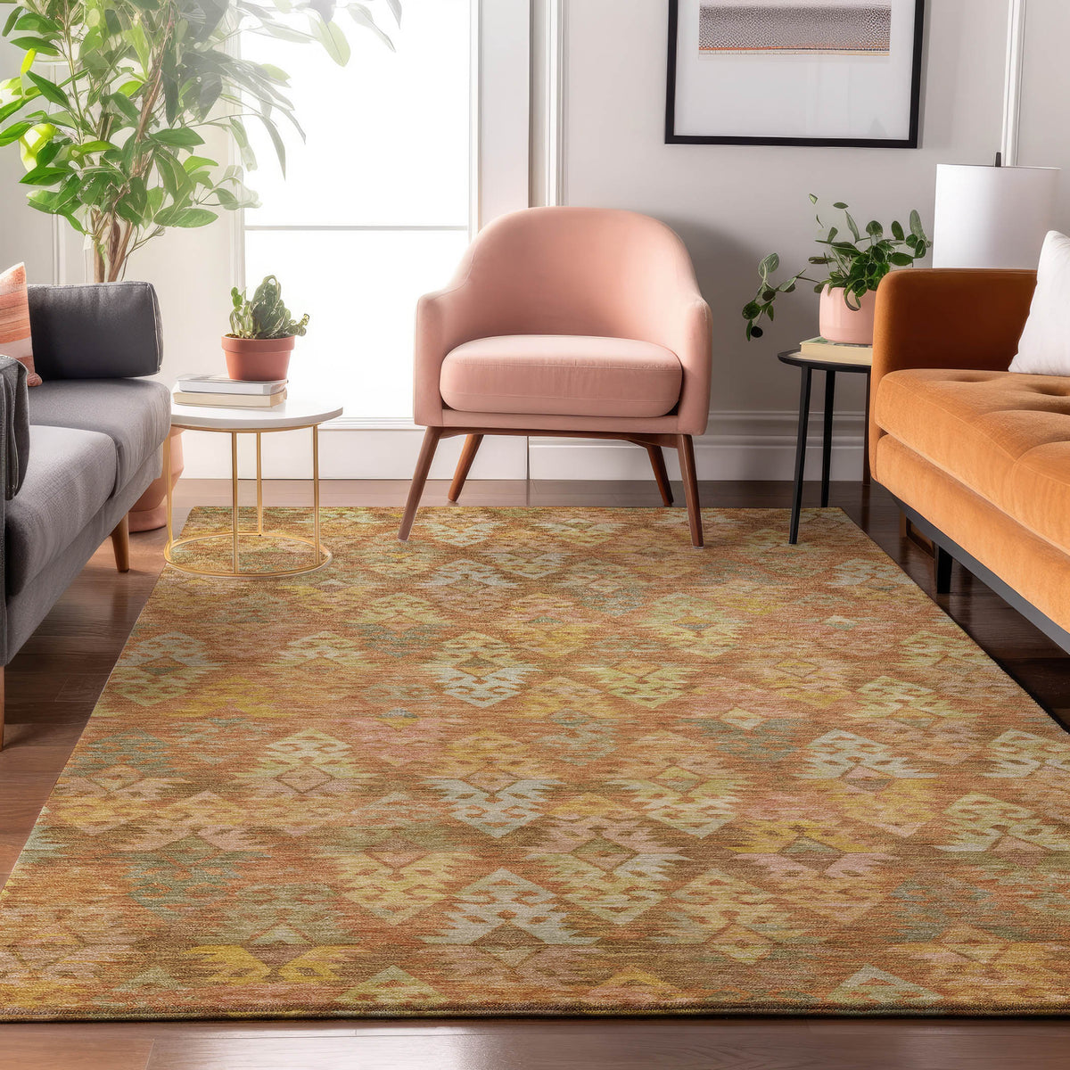 dalyn tabrook tb2 copper rug