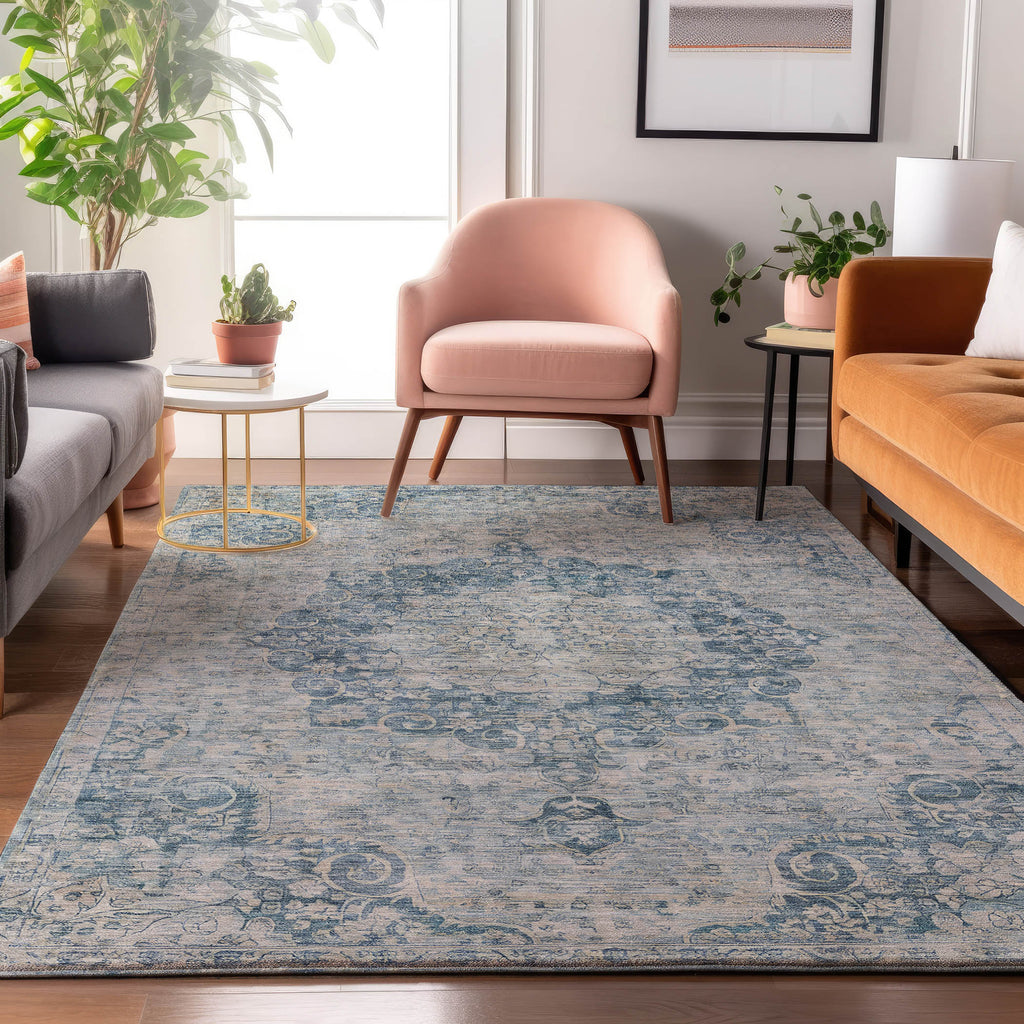dalyn tabrook tb5 blue rug