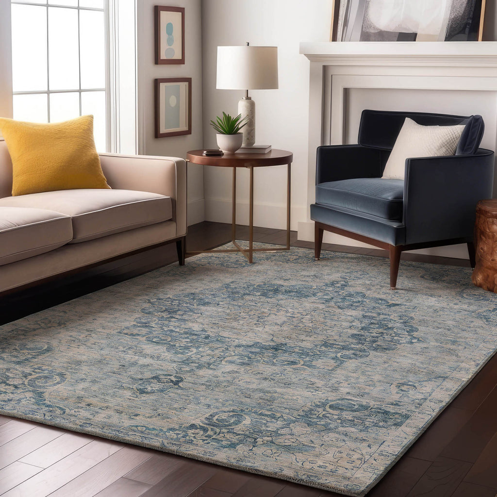 dalyn tabrook tb5 blue rug