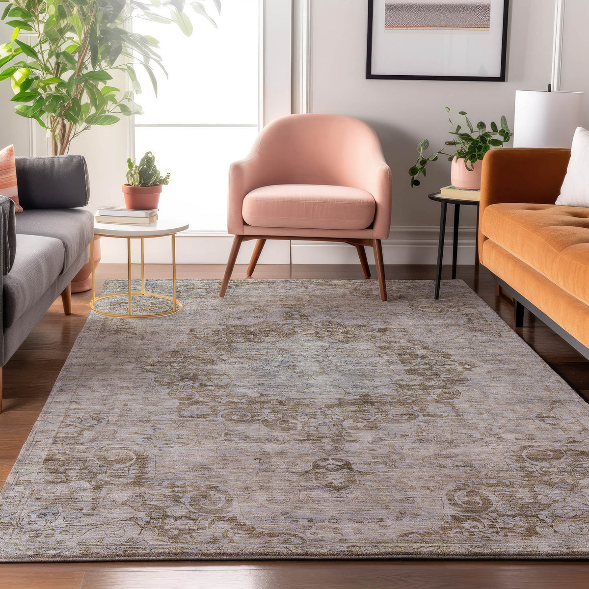 dalyn tabrook tb5 chocolate rug