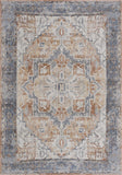 Hauteloom Hera HMABHERAR90 Blue Machine Made Polyester Rug