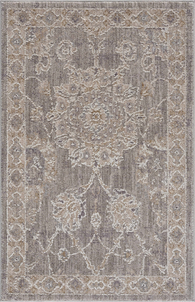 Hauteloom Monterey BTHAY Light Gray Machine Made Polyester Rug