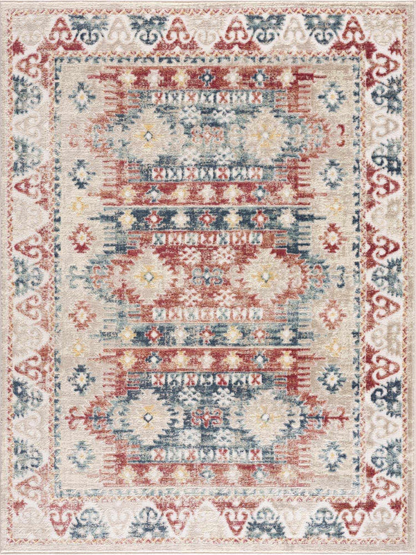 Hauteloom Bindi HJPTBINDIA1 Blue Machine Made Polypropylene Rug