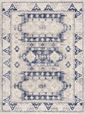 Hauteloom Bindi HJPTBINDIA2 Navy Machine Made Polypropylene Rug