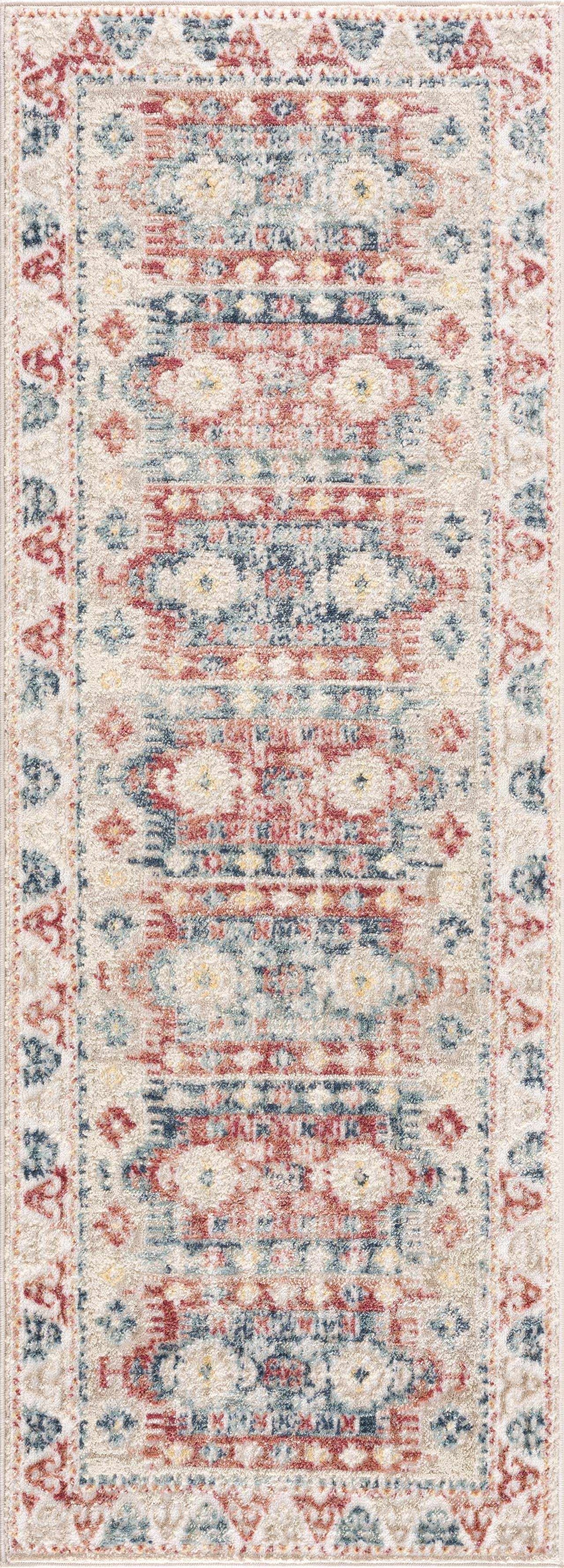 Hauteloom Bindi HJPTBINDIA1 Blue Machine Made Polypropylene Rug