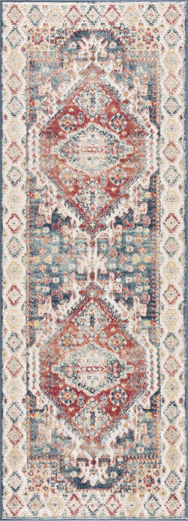 Hauteloom Brend HJPTBRENAA3 Navy Machine Made Polypropylene Rug
