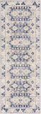 Hauteloom Bindi HJPTBINDIA2 Navy Machine Made Polypropylene Rug