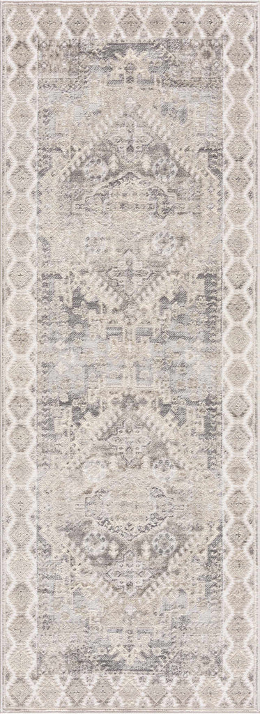 Hauteloom Brend HJPTBRENAA2 Cream Machine Made Polypropylene Rug