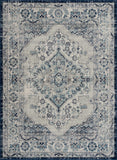 Hauteloom MARASH KMRSH4604 Gray Machine Made Polypropylene Rug