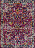 Hauteloom Vick VIC Teal Machine Made Polypropylene Rug