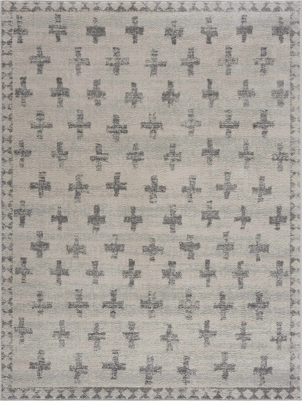 Hauteloom Tigris TGS2322 Ivory Machine Made Polypropylene Rug