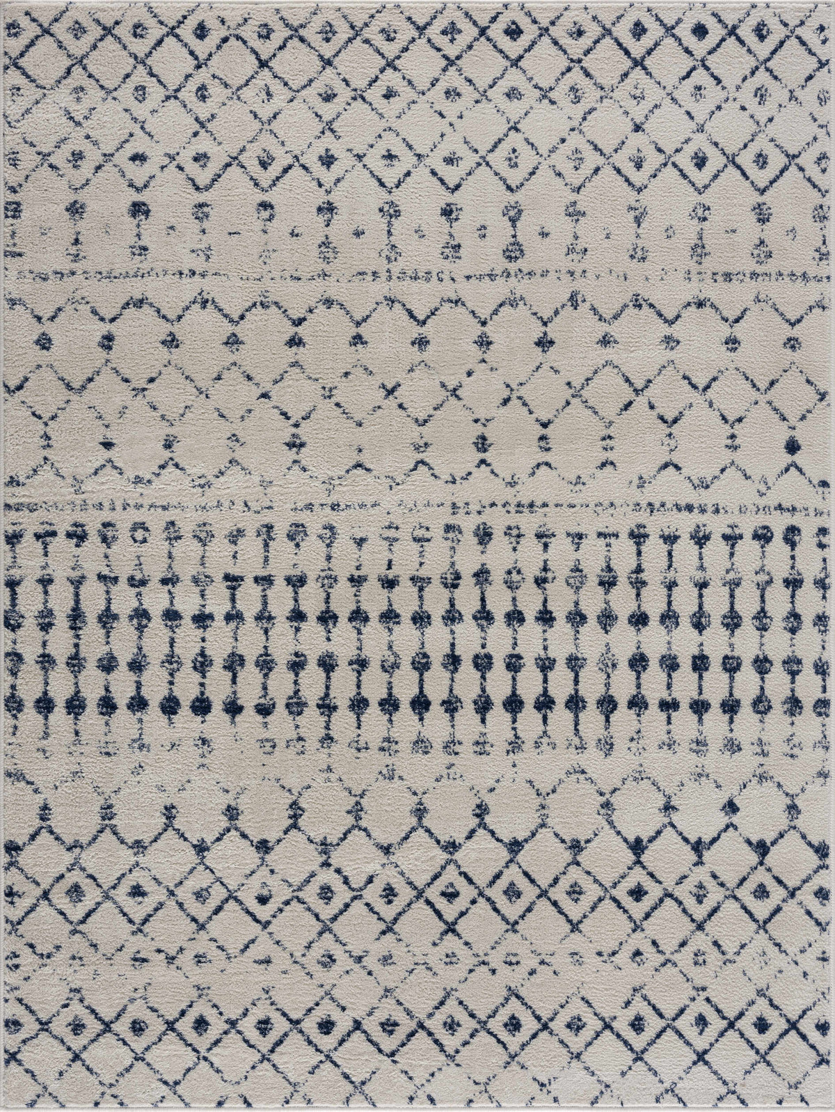 Hauteloom Tigris TGS2332 Ivory Machine Made Polypropylene Rug